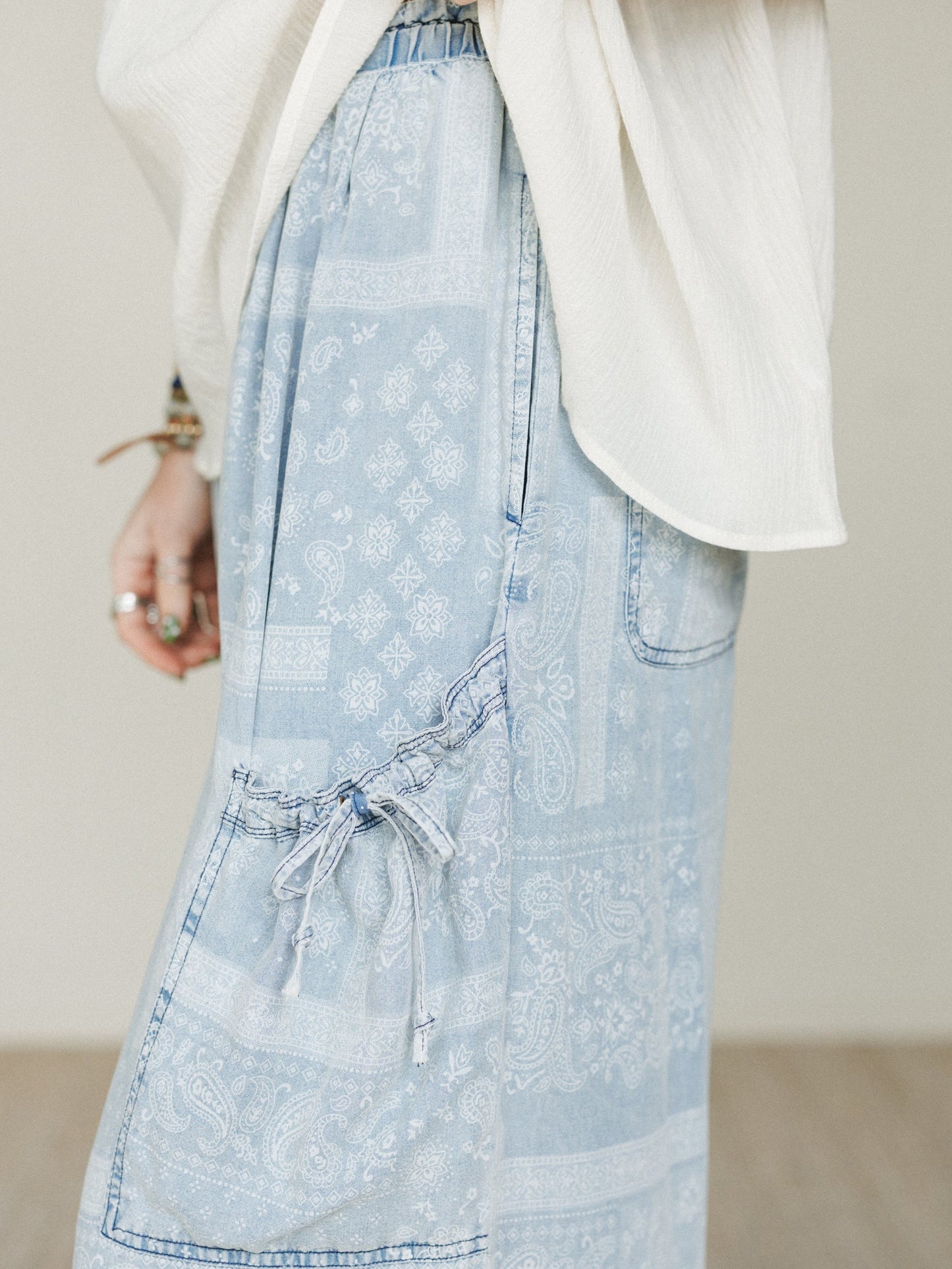 Time to Arrive Pants - Light Denim