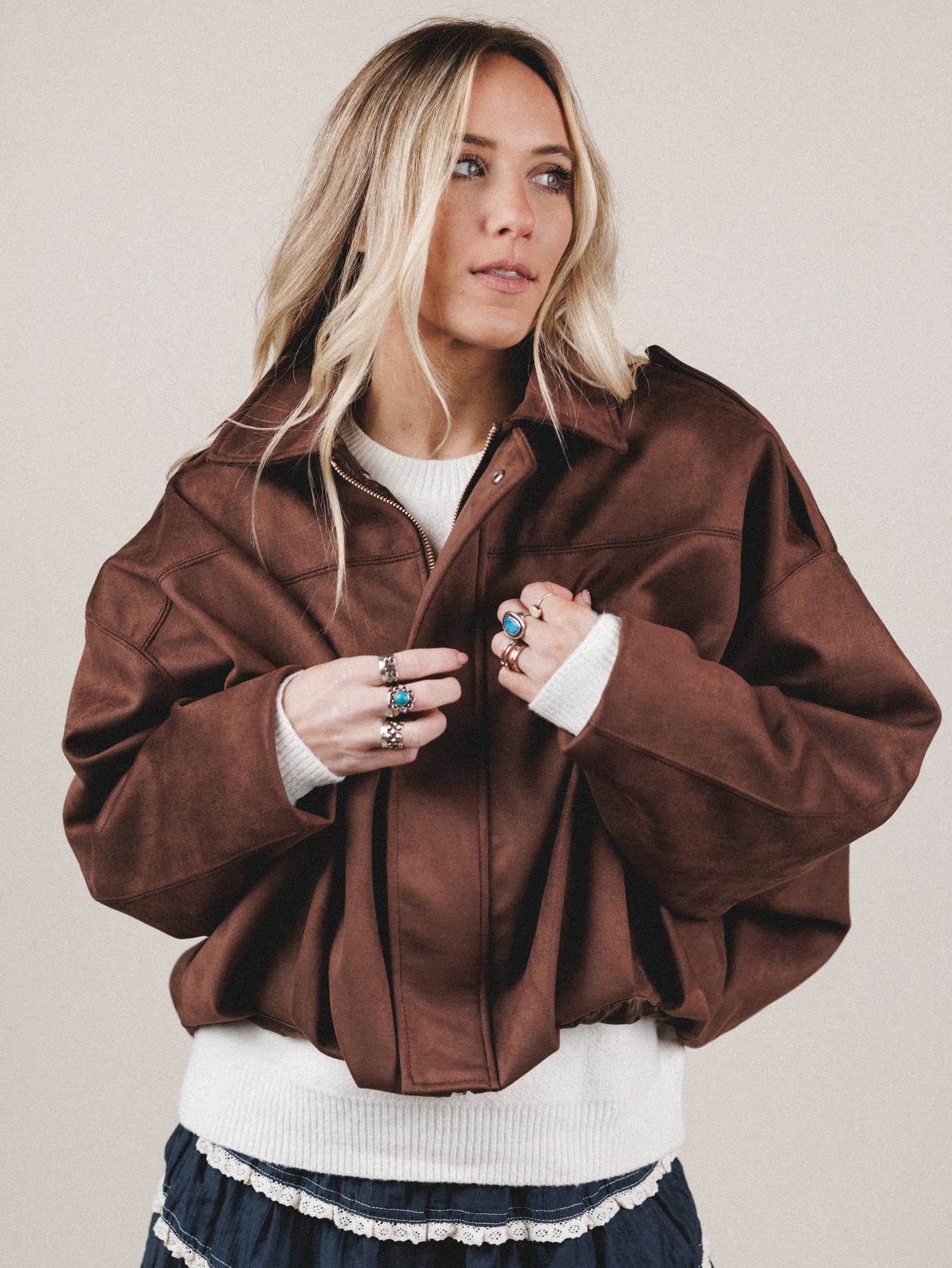 Boho City Jacket - Brown