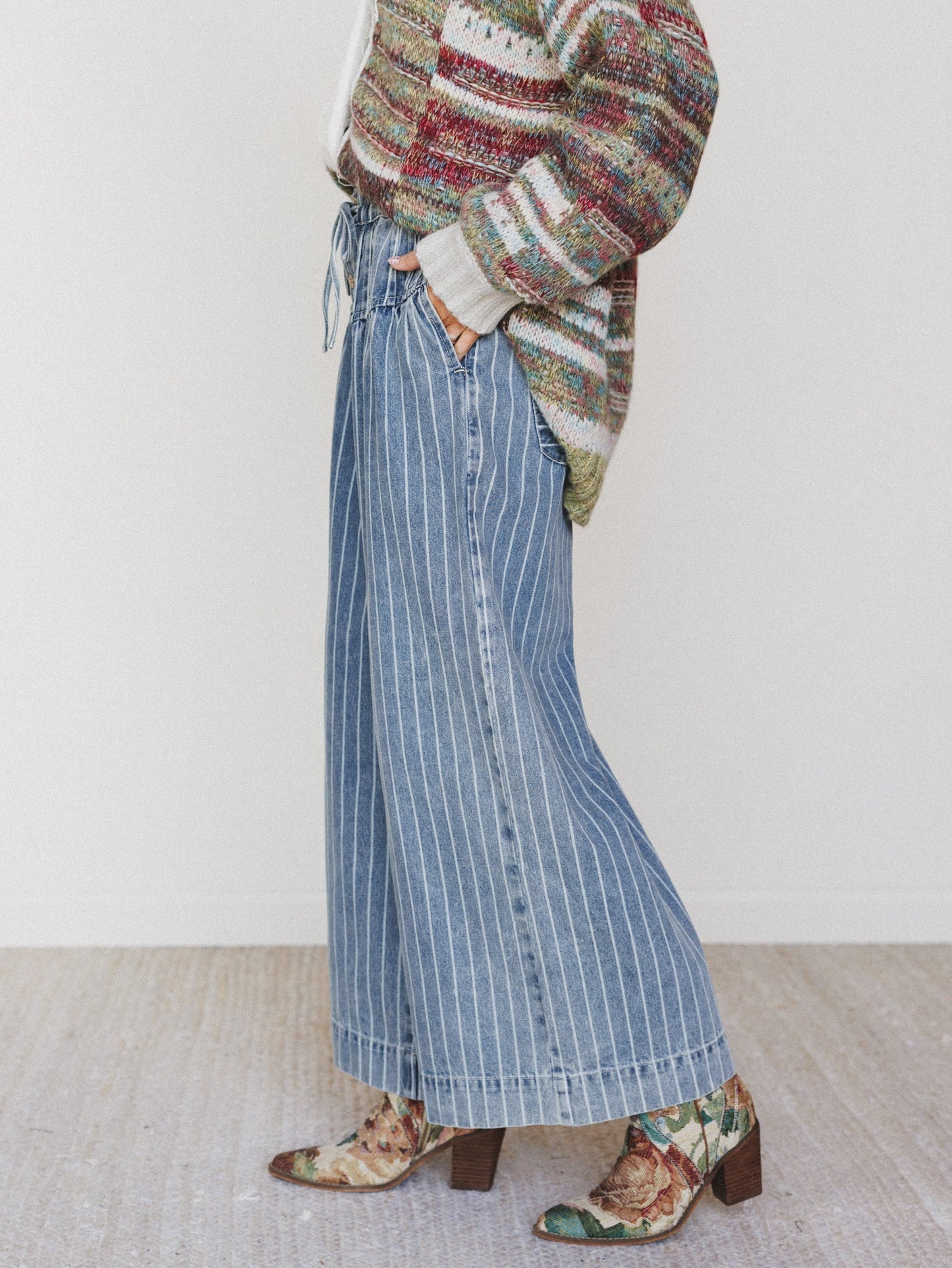 Happy Tune Pants - Light Denim