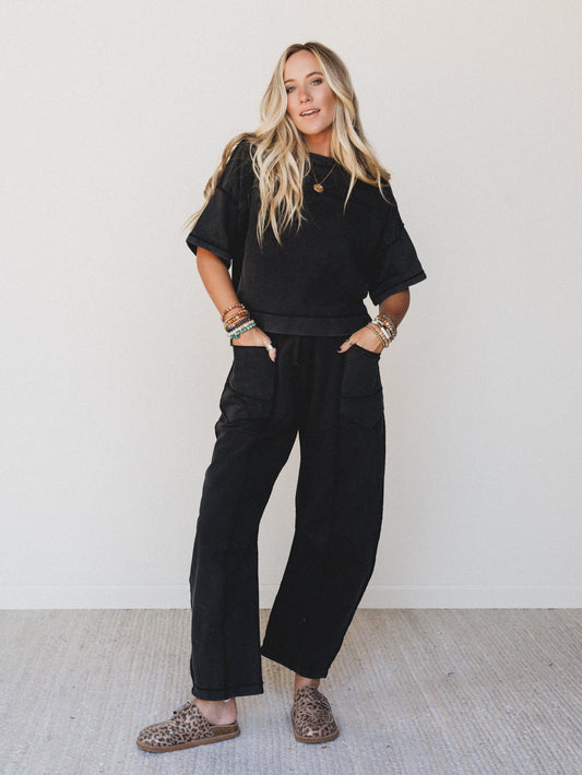 Coastal Halo Set - Black