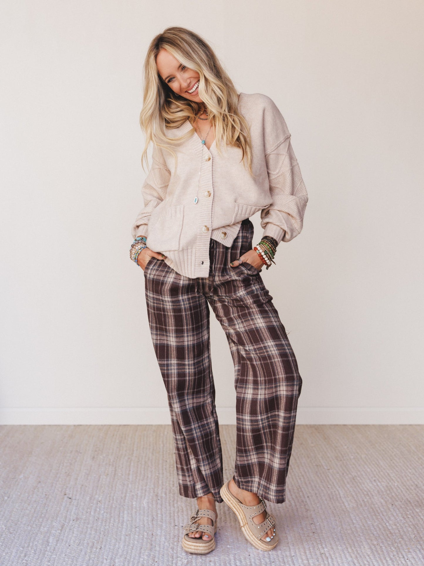 Let It Wander Cardigan - Oatmeal