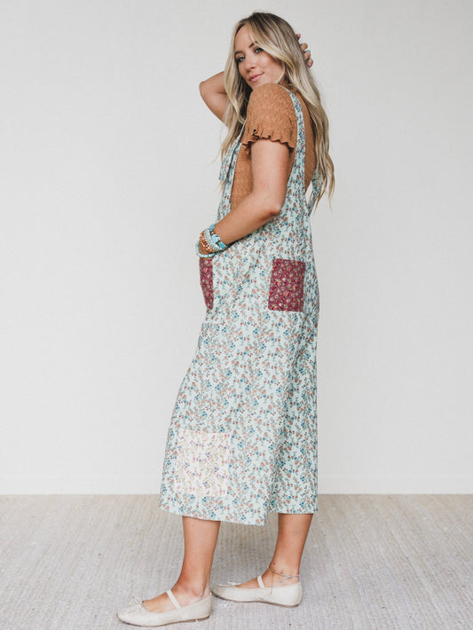 The Nest Bloomside Overalls - Sage