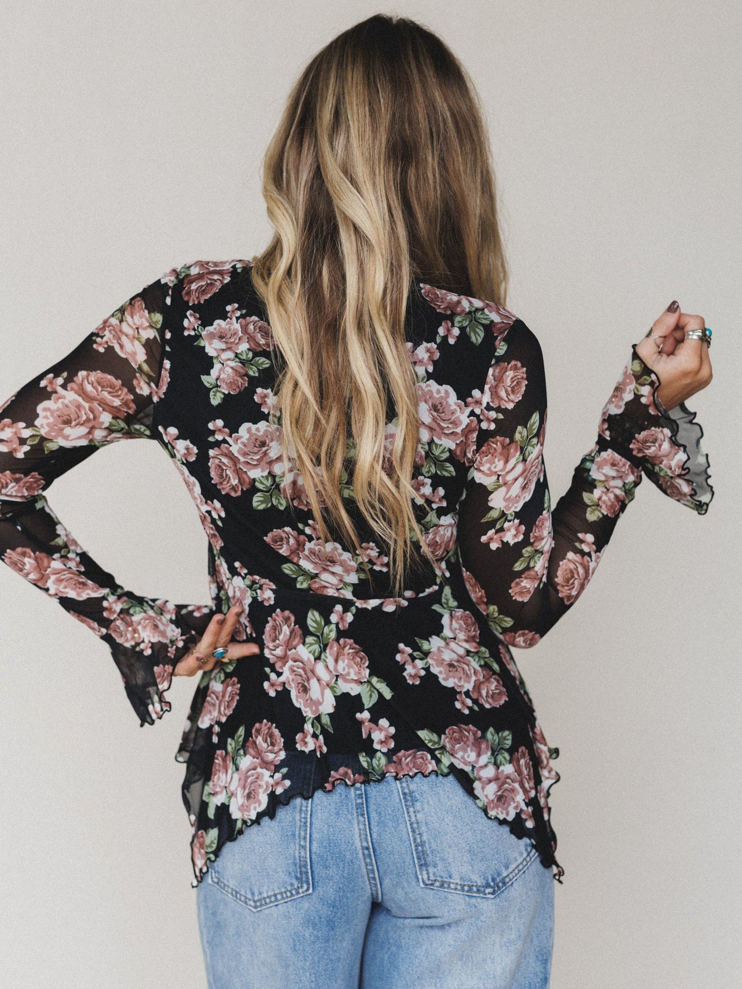 Wild Whisper Top - Black