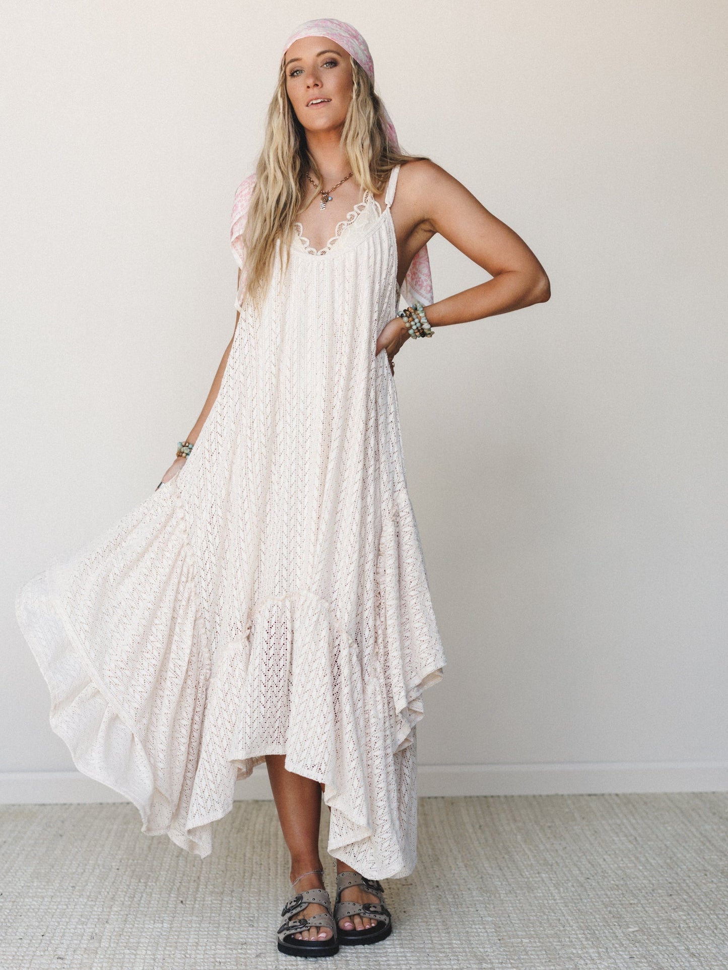The Nest Breezy Days Maxi Dress - Taupe