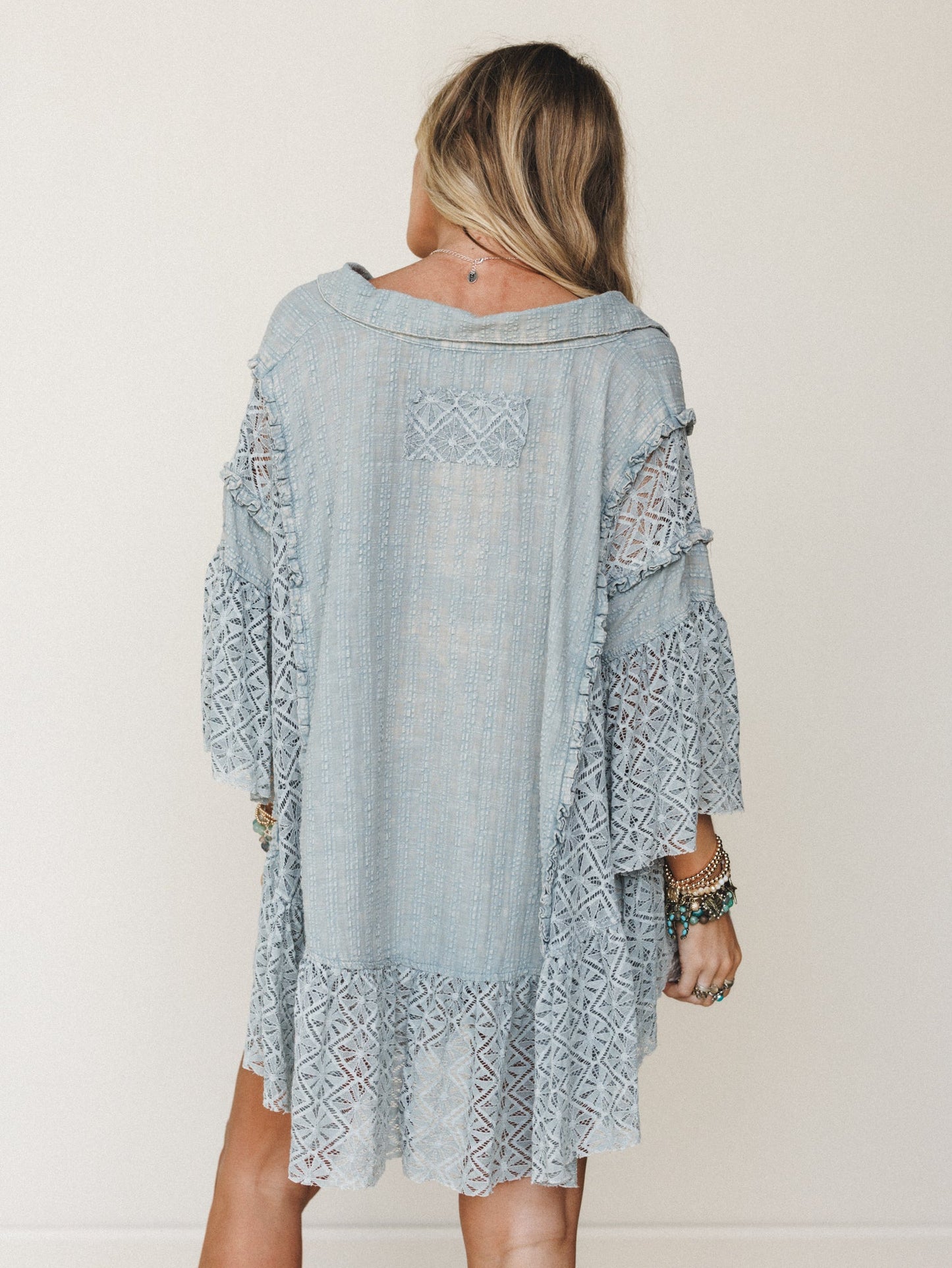 Wildflower Nana Top - Blue