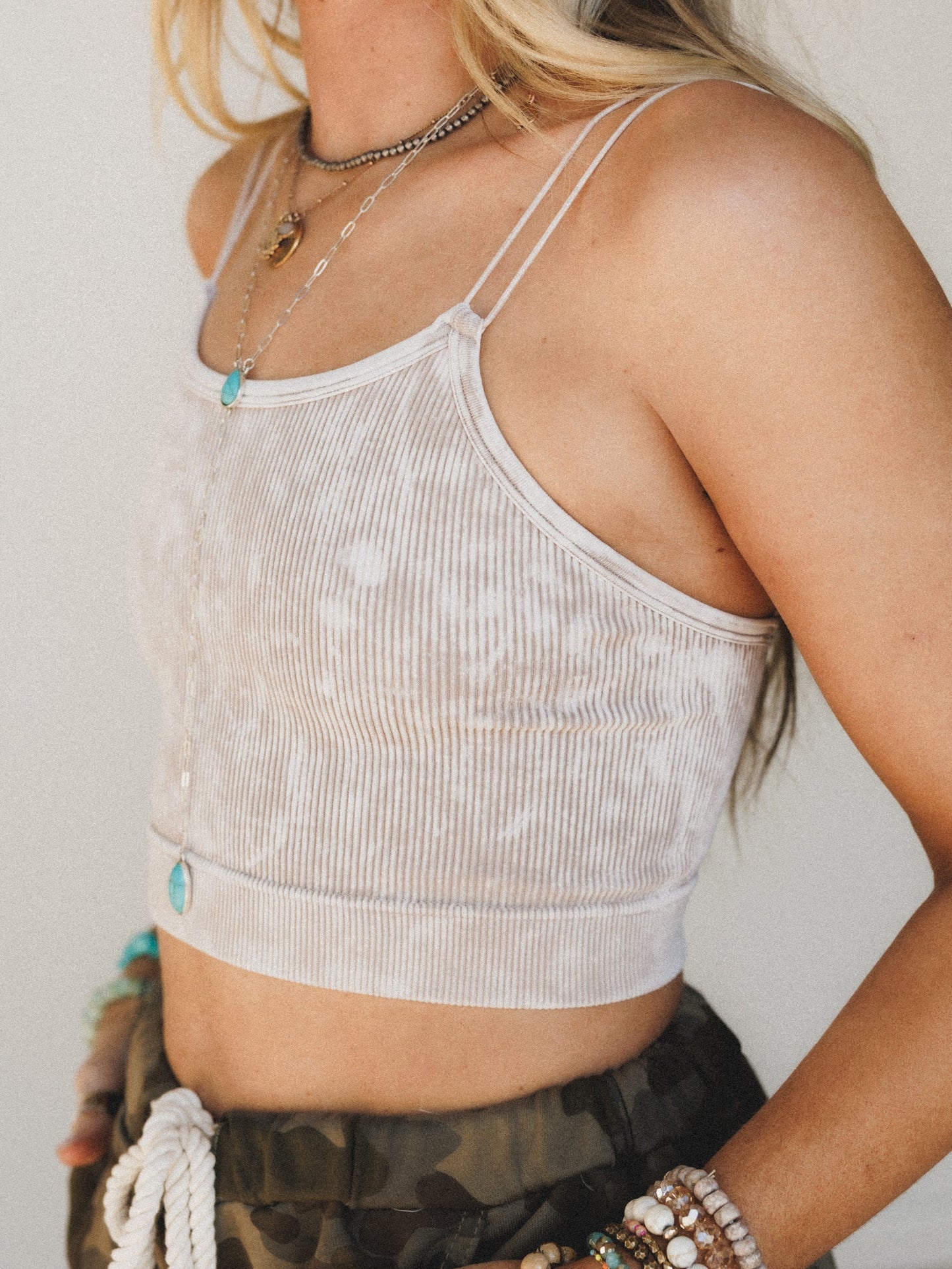 Divine Sun Bralette - Ash Mocha