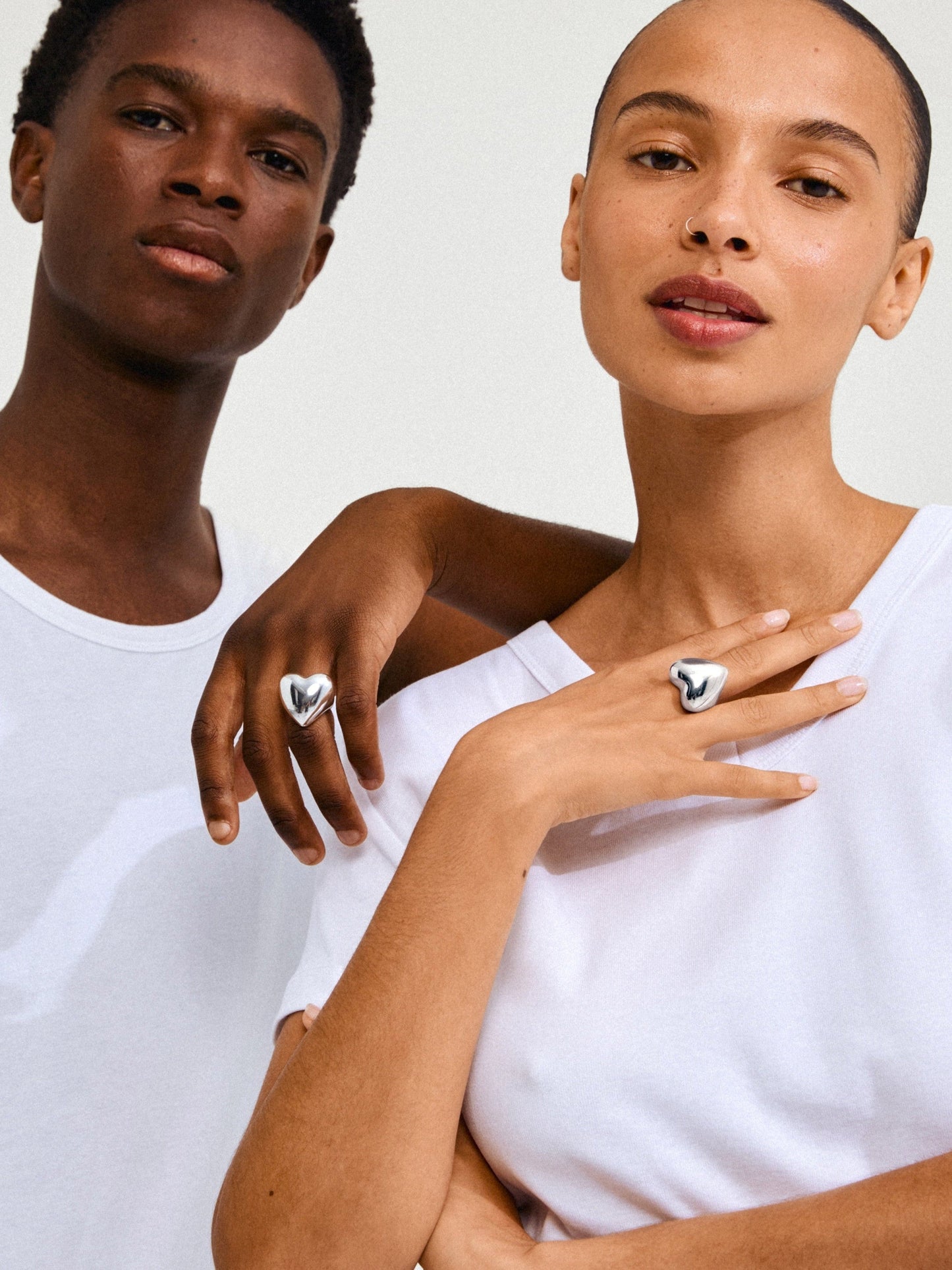 PILGRIM Annemette Heart Ring