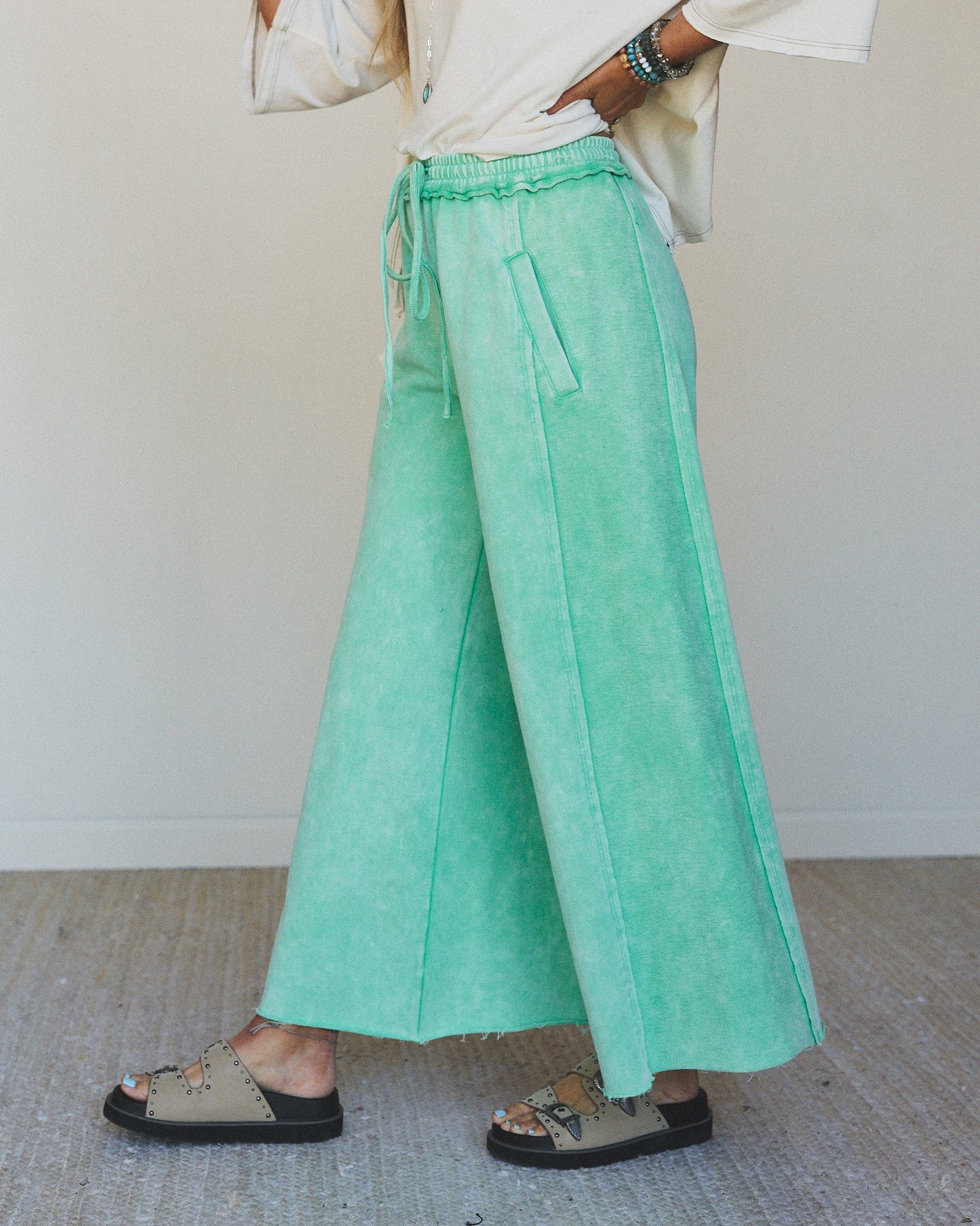 Hit the Mark Pants - Teal