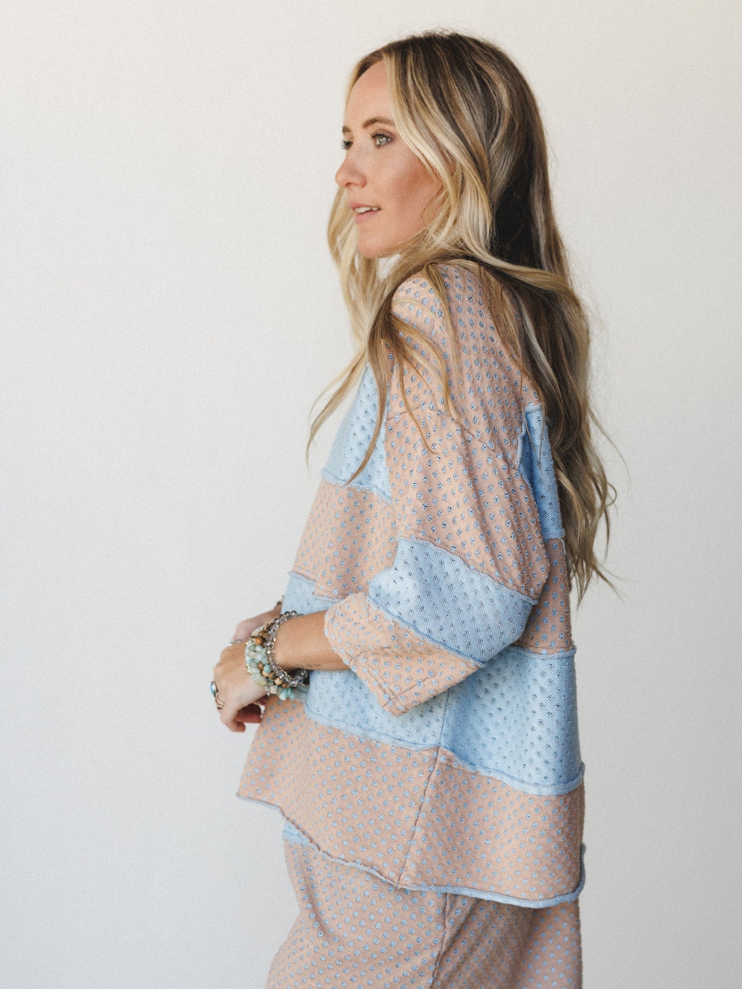 Cool Summers Top - Blue Mocha