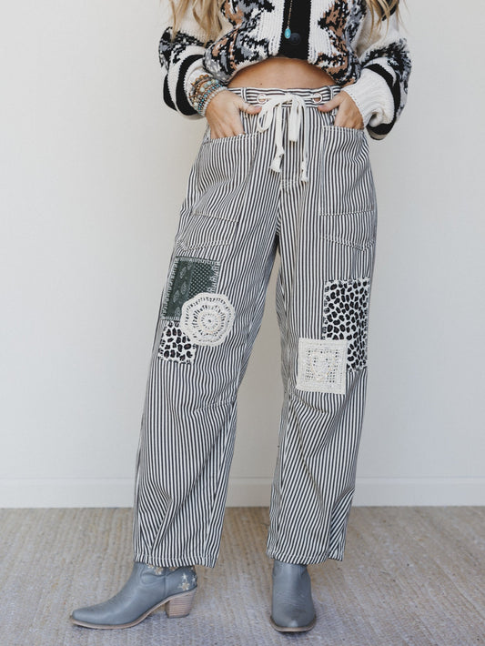 World Wide Pants - Choco Stripe